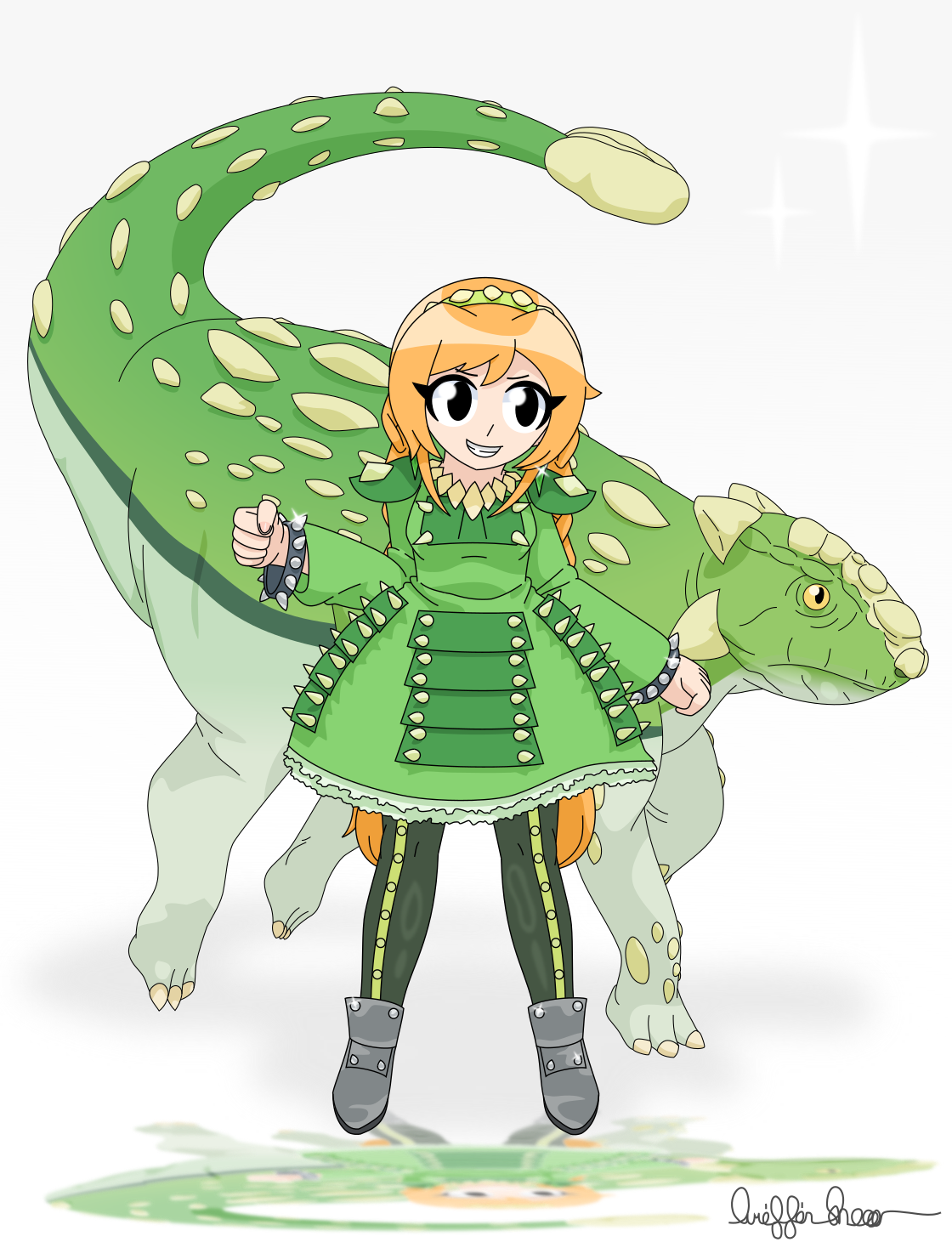Christa Dino Dress 1