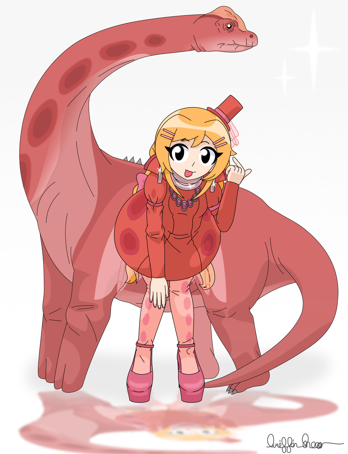 Christa Dino Dress 2